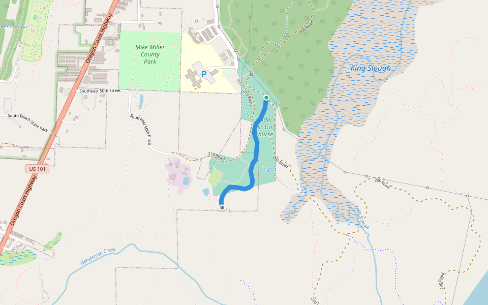 Leprechaun Trail walking route map in Newport