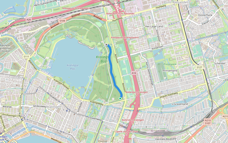 Buitenom Hiking Trail Rotterdam, ZuidHolland Pacer