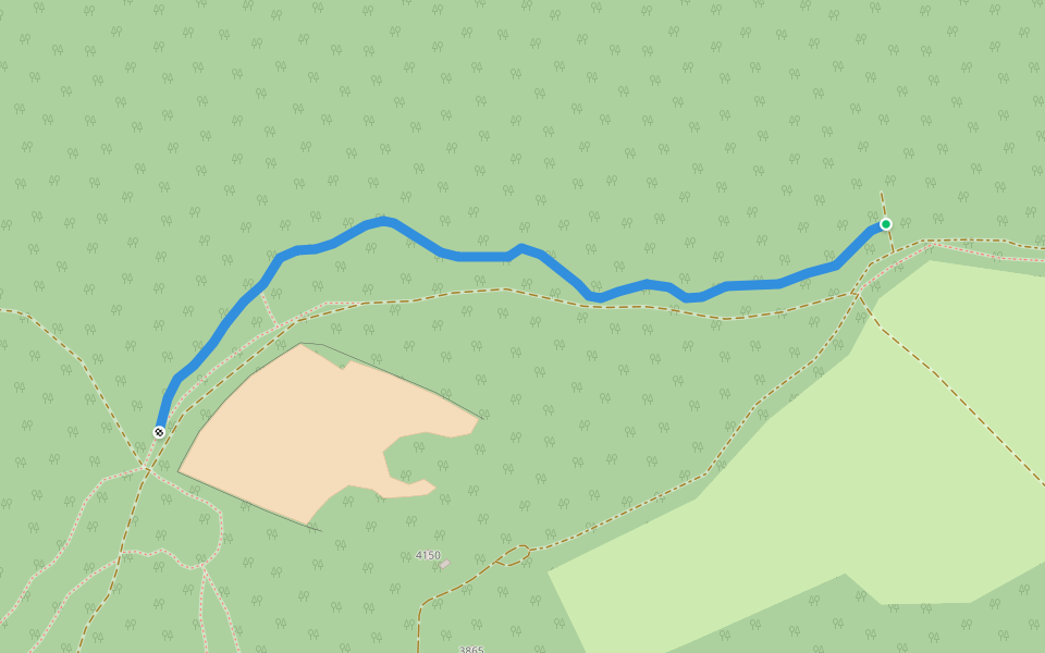 Endurko walking route map in Hlohovec