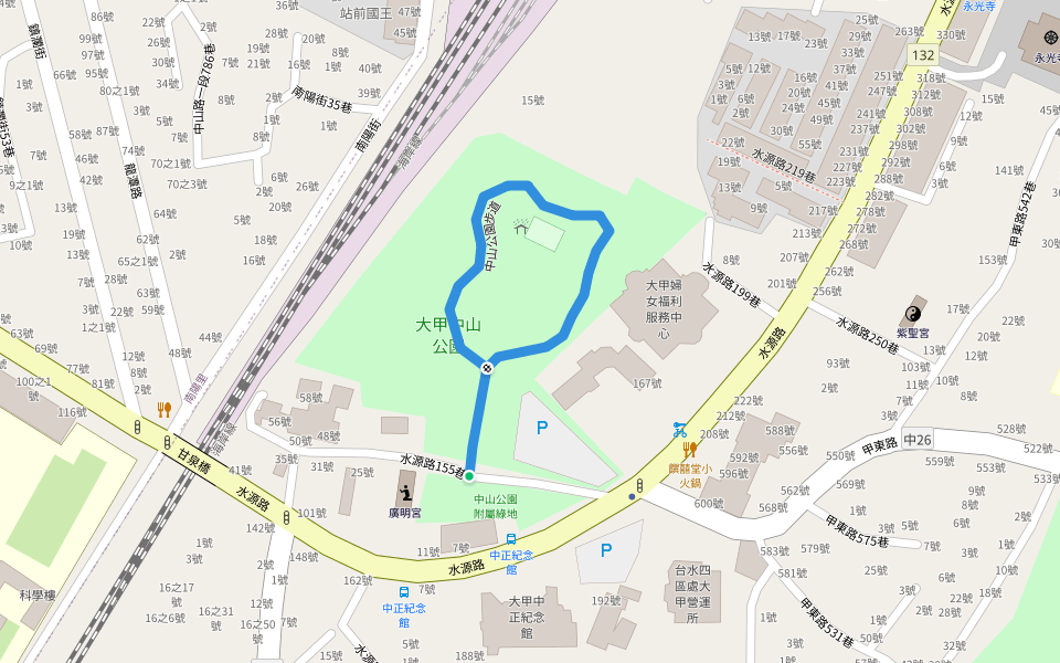 中山公園步道