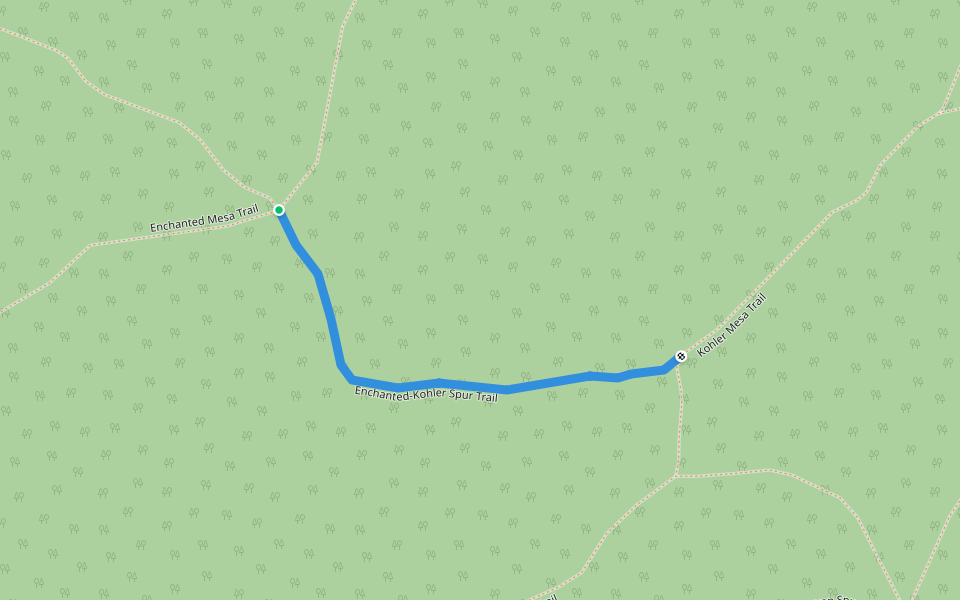 Enchanted-Kohler Spur Trail