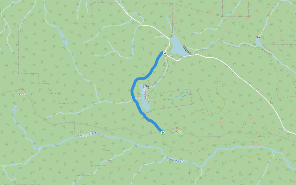 Wrong Way walking route map in Union Bay