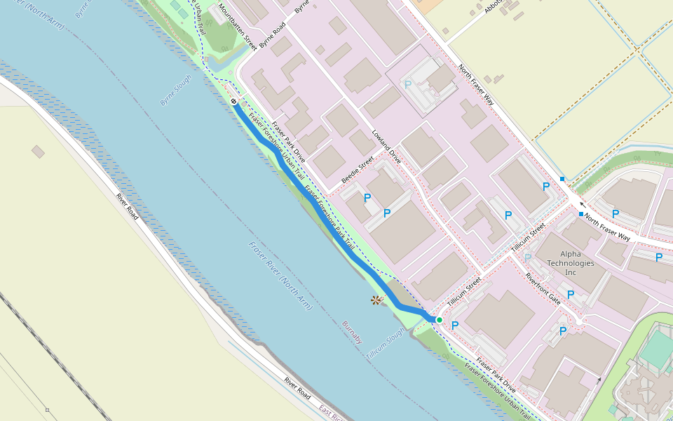 Fraser Foreshore Park Trail