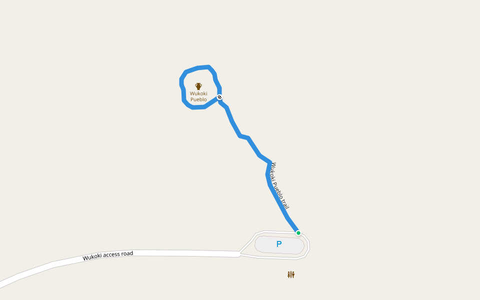 Wukoki Pueblo trail