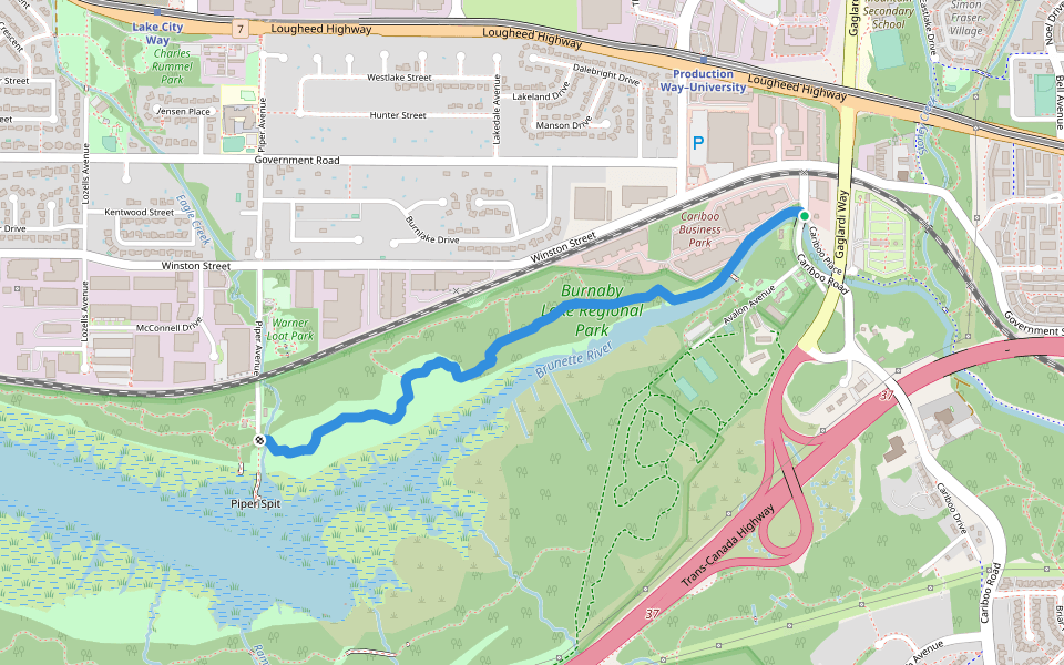 Brunette Headwaters Trail