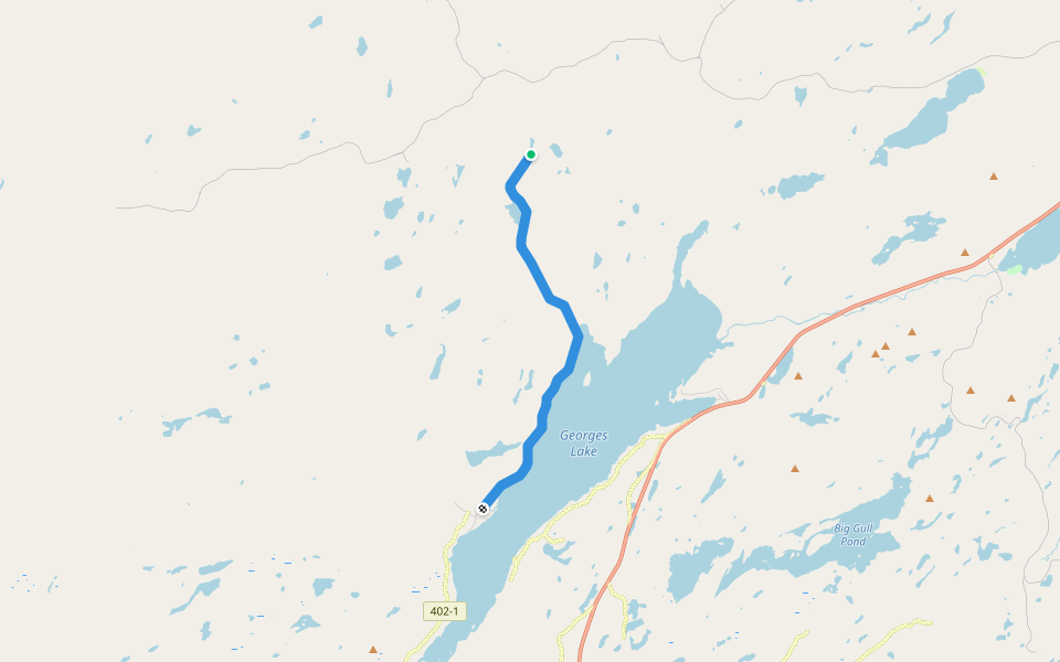 T'Railway walking route map in Gallants