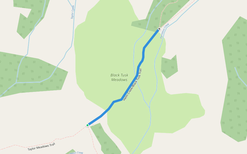 Helm Creek/Black Tusk Trail