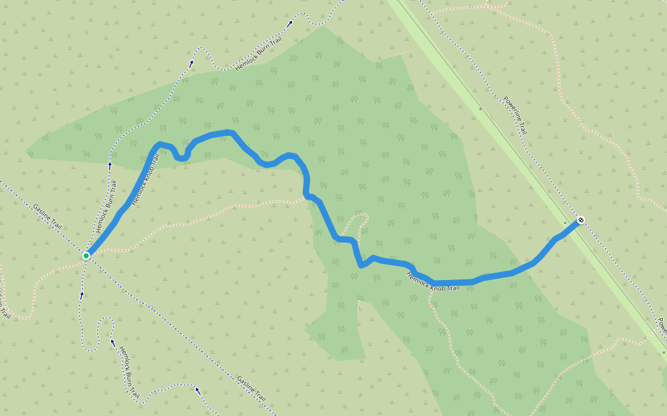 Hemlock Knob Trail