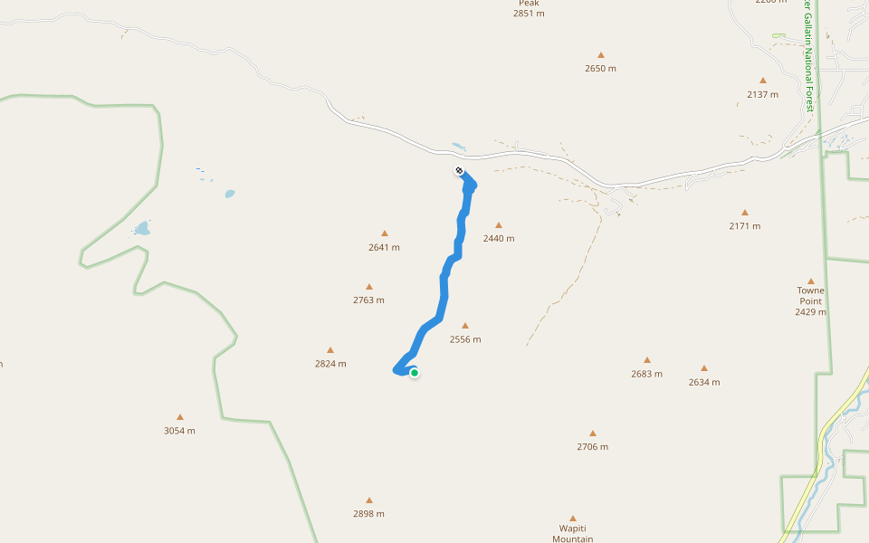 Ingalls Creek Trail Walking and Running Red Lodge, Montana Pacer