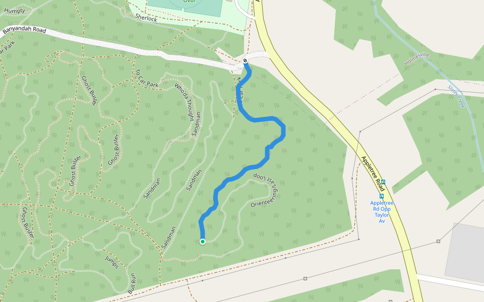 Bring Home The Bacon/Home Run walking route map in Barnsley