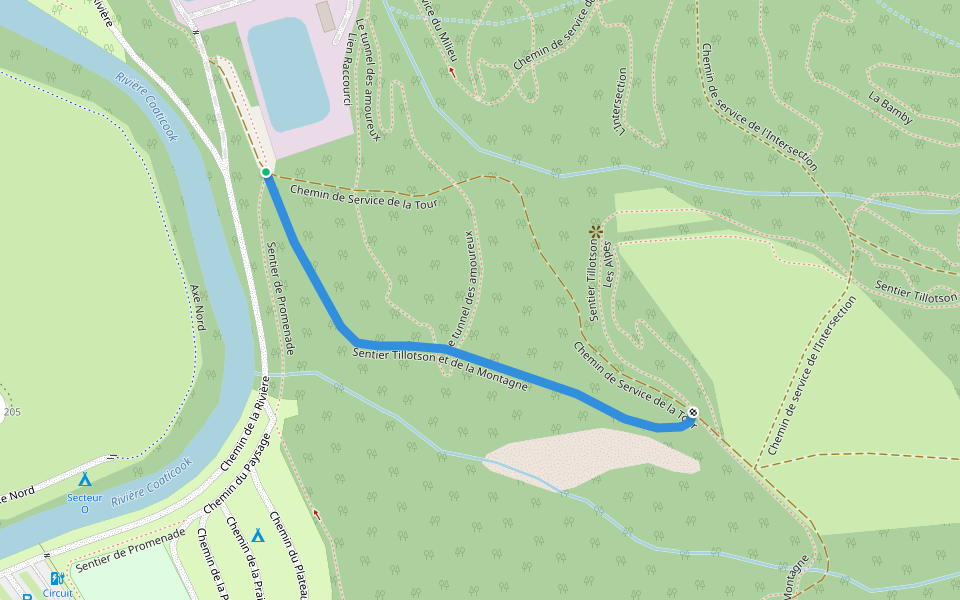 Sentier Tillotson et de la Montagne