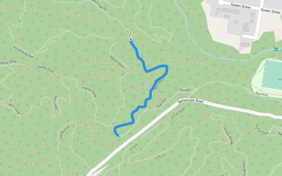 No Chain walking route map in Barnsley