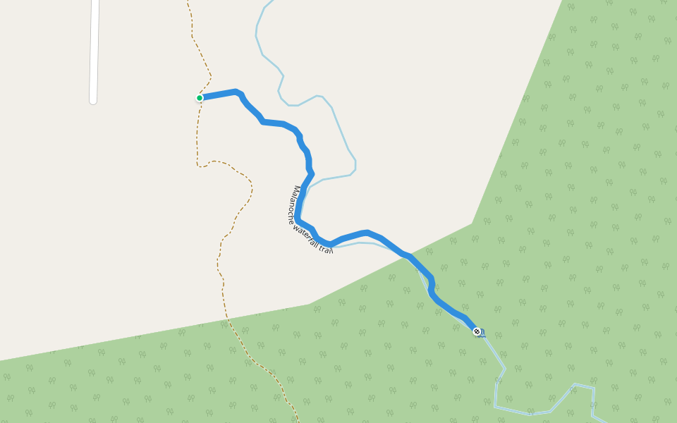 Malanoche waterfall trail