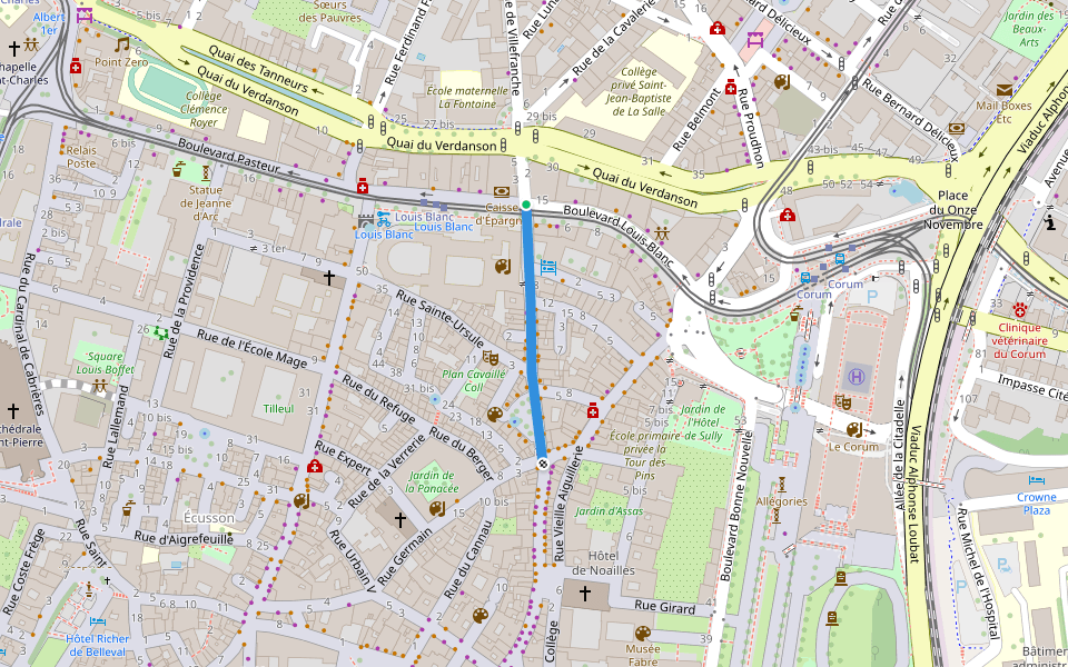 Rue des Écoles Laïques