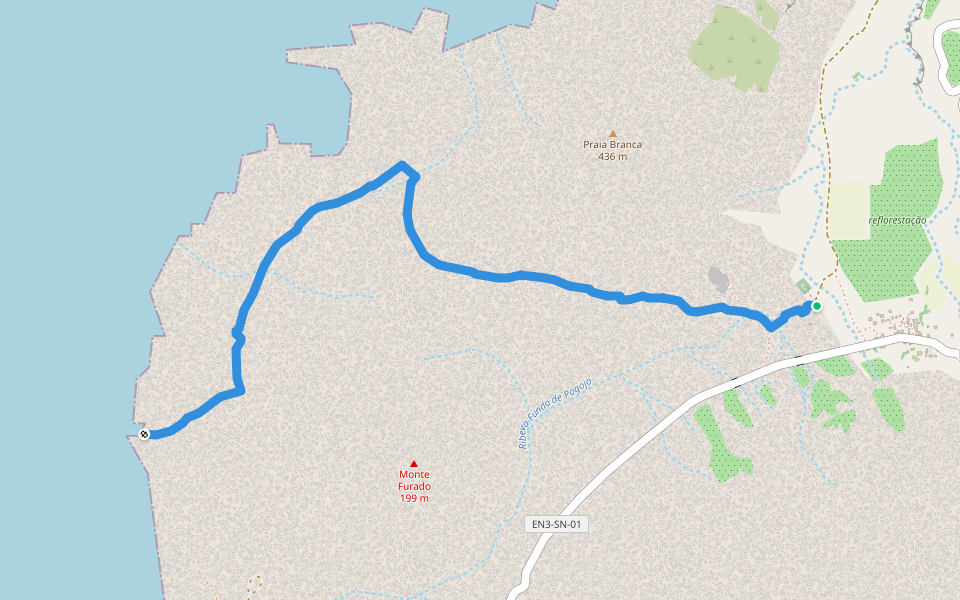 SNP5-SaniclauTrails -Nha caminhe walking route map in Tarrafal de São Nicolau