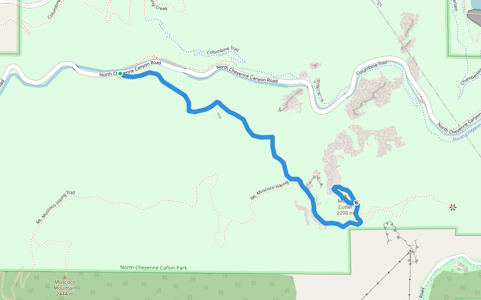 Mt. Cutler Hiking Trail