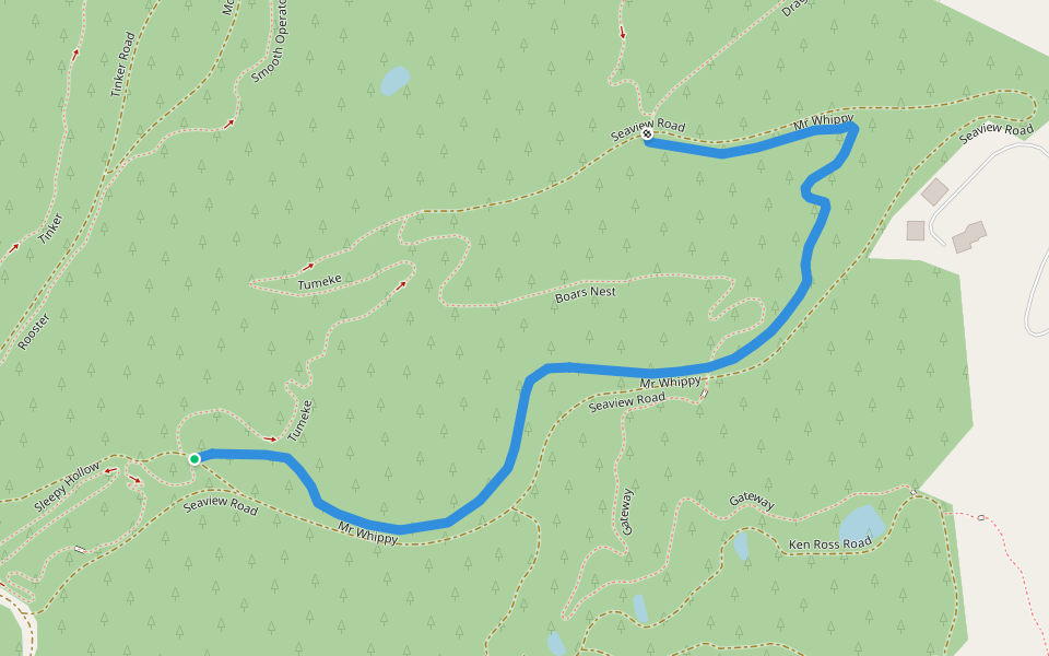 Mr Whippy walking route map in Eskdale