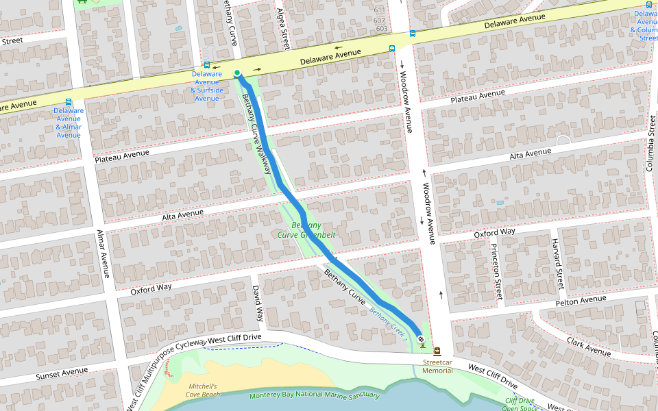 Bethany Curve Walkway