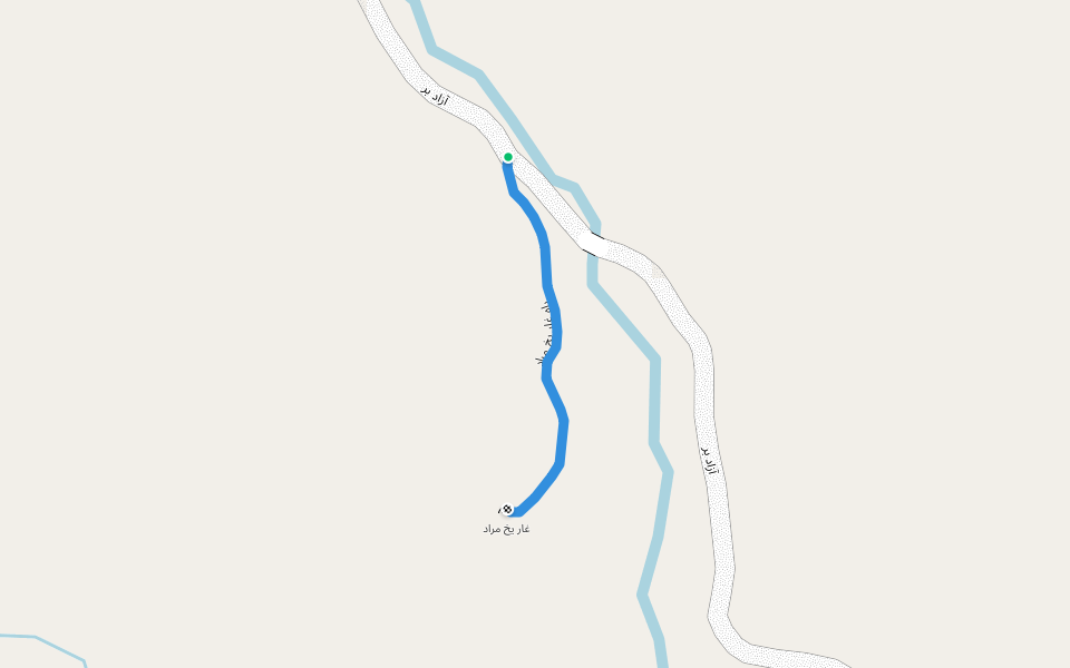 راه غار یخ مراد