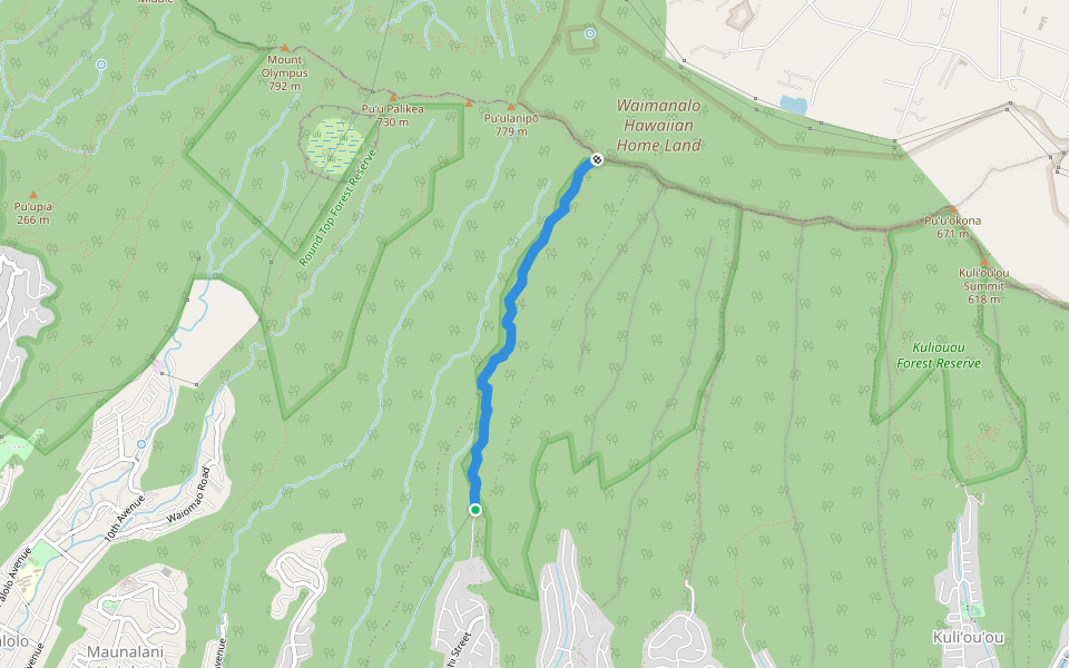 Wiliwilinui Ridge Trail