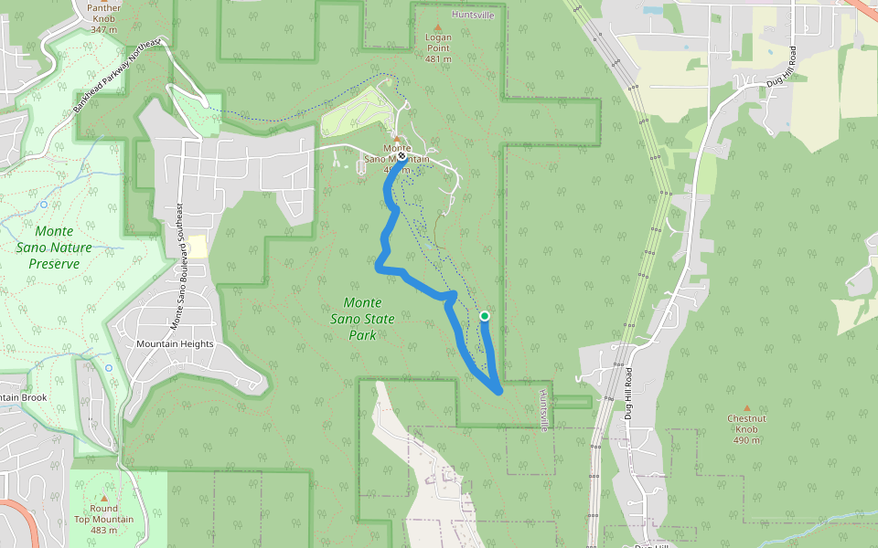 South Plateau Loop (White)