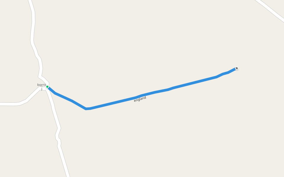 england walking route map in Koyanga