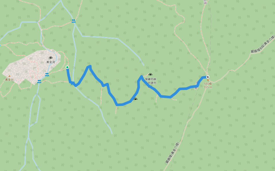 55峰下撤茶壺山登山口路線