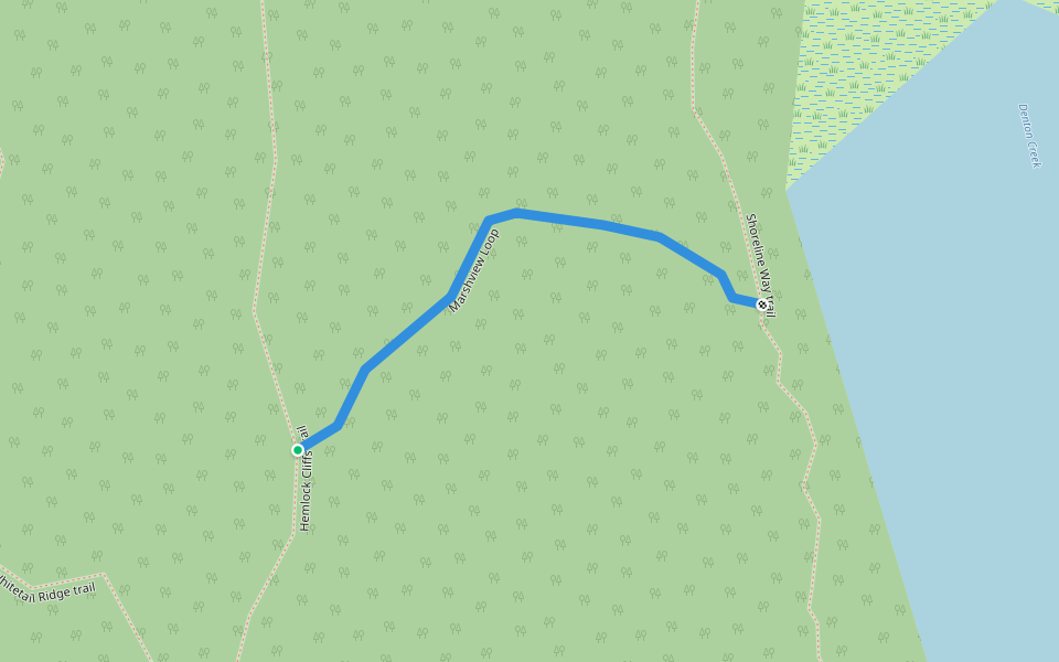 Marshview Loop walking route map in Windsor