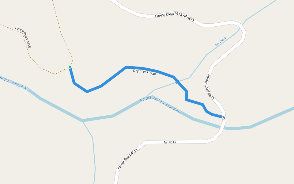 Dry Creek Trail Walking and Running Estacada, Oregon Pacer