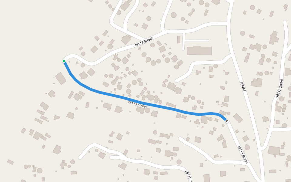 48113 Street In KwaZulu Natal Walking Map 48113 Street In KwaZulu Natal Walking Map