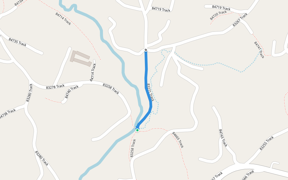 83271 Track walking route map in Golokodo-Ensimbini