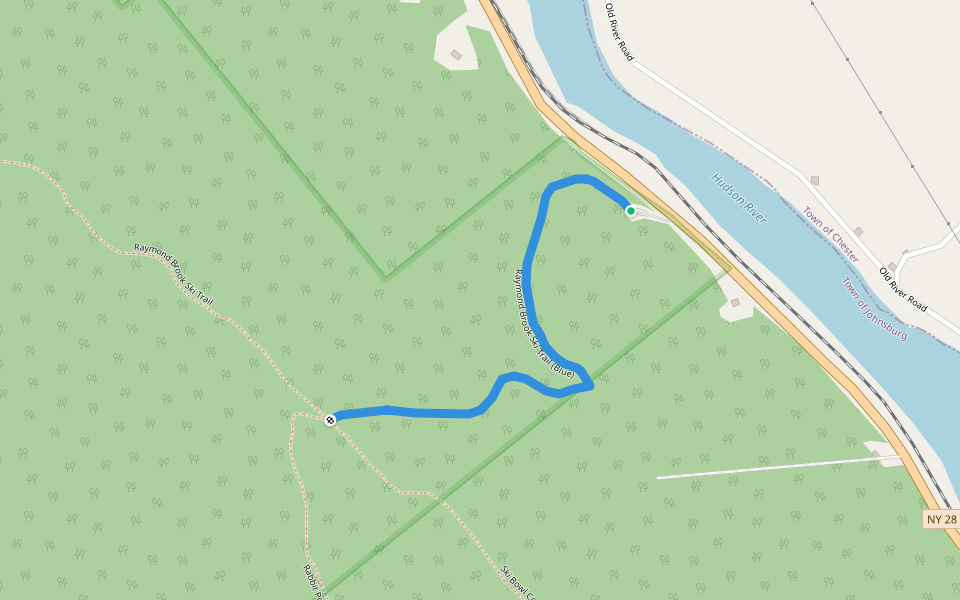 Raymond Brook Ski Trail (Blue)