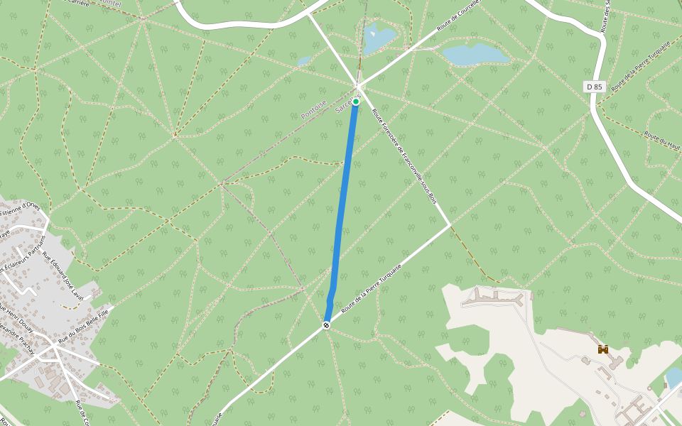 Route de la Tuffe Walking And Running Trail SaintMartinduTertre