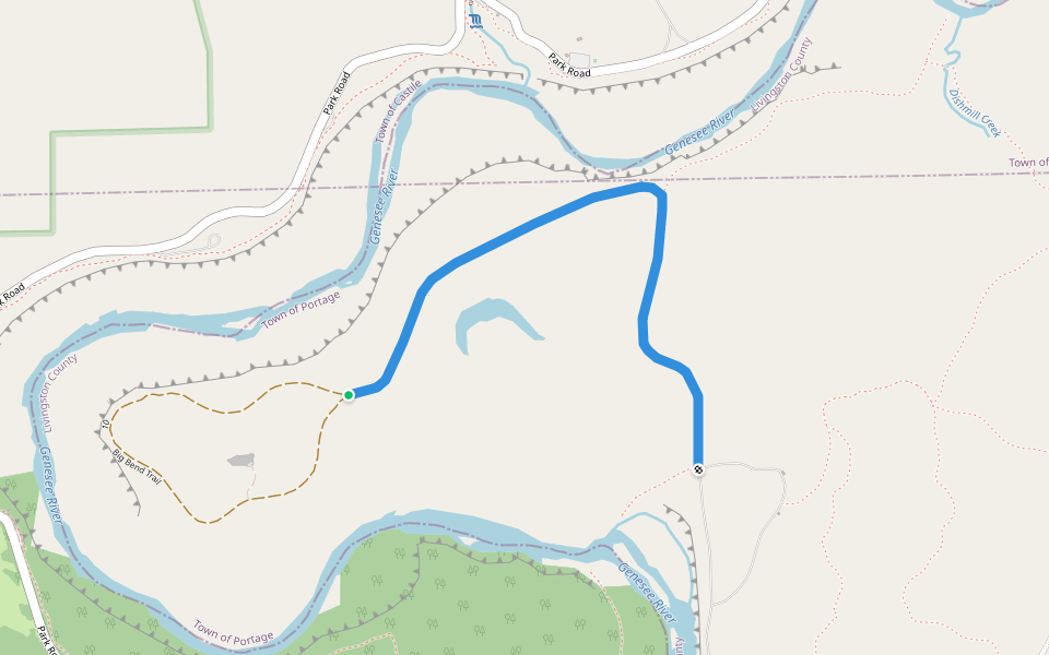 Big Bend Trail Hiking Castile - Osm Way 81049383 