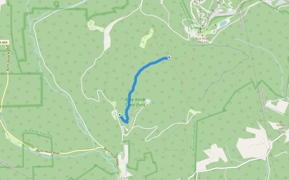 Rock-n-Ridge #4 - MTB Trail walking route map in Imler