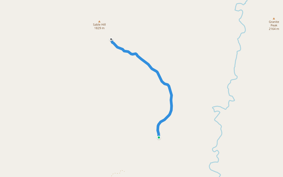 Parallel Trail Map Paralell Trail in Idaho | Walking Map