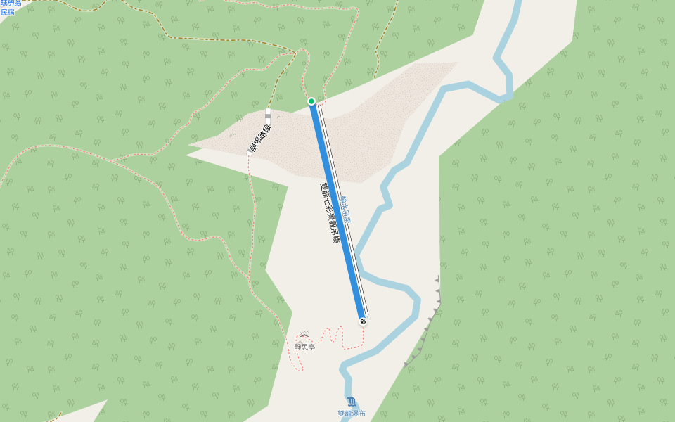 雙龍七彩景觀吊橋