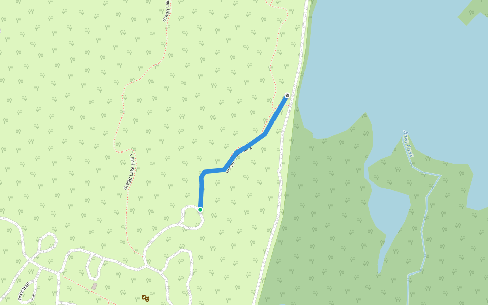 Gregg Lake trail 2