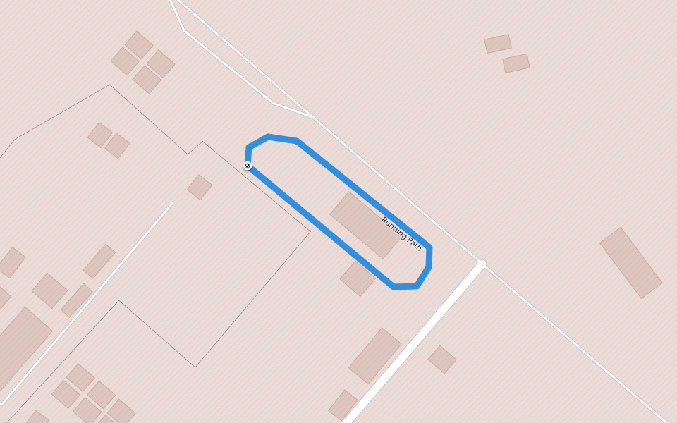 Running Path walking route map in Az-Zarqa