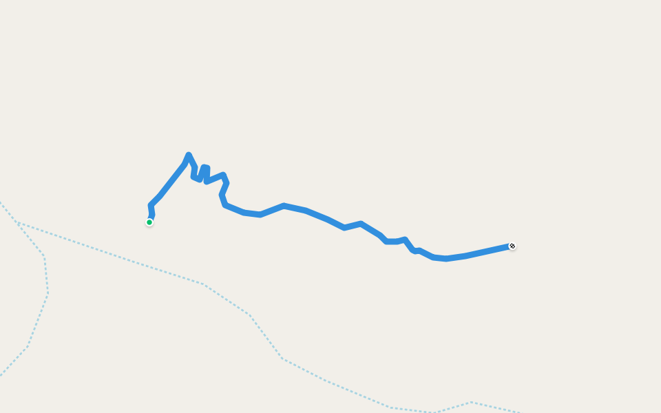 Herders Path walking route map in Djanet