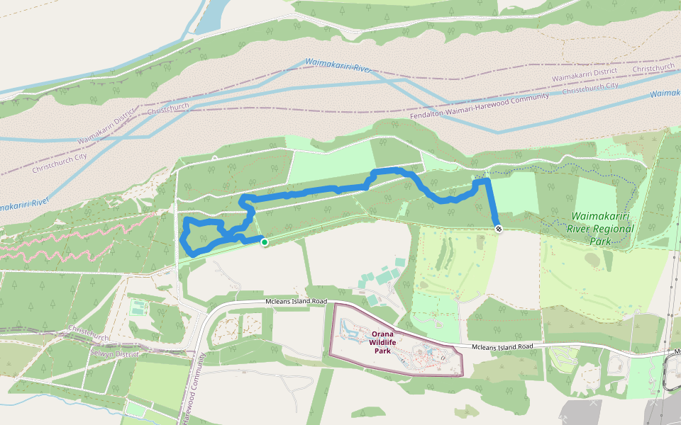 Walking Track (green)