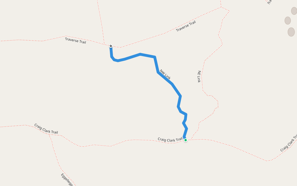 NW Link walking route map in Cloverdale