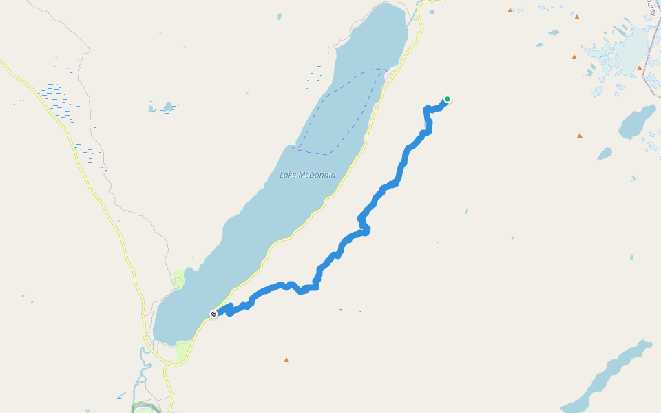 Snyder Ridge Hiking Trail West Glacier, Montana Pacer