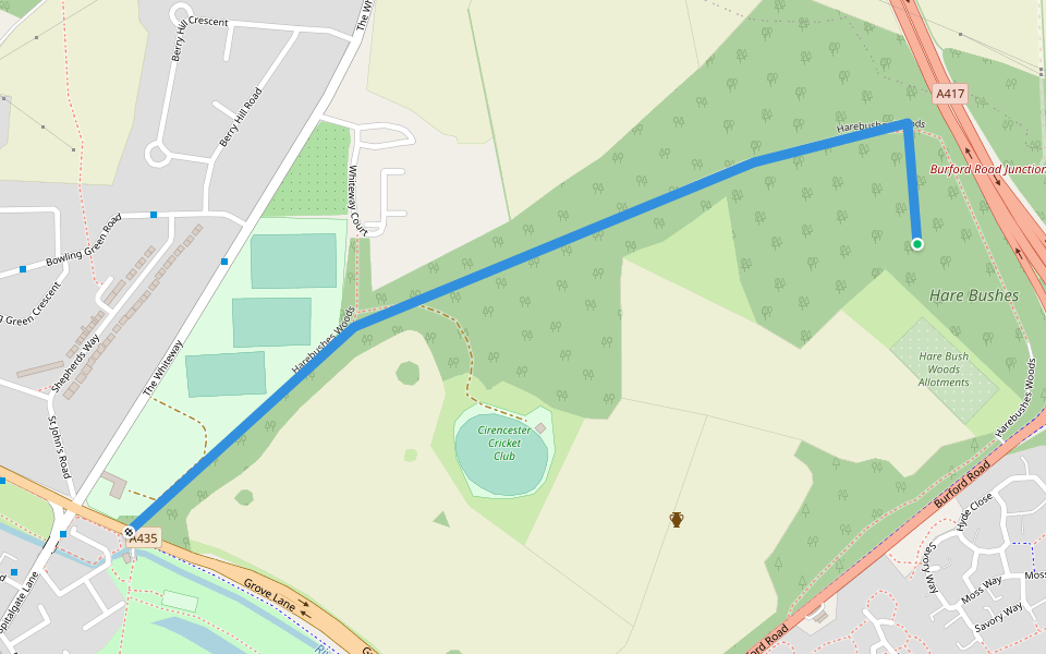 Hare Bush Woods Walking And Running Trail - England | Pacer