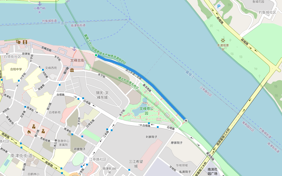 滨江步道二支路