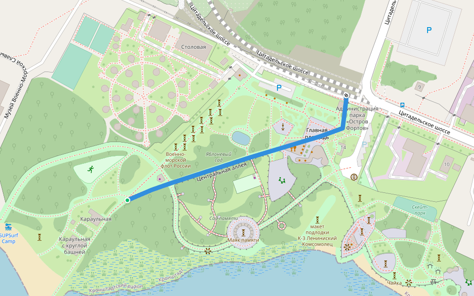 Центральная аллея