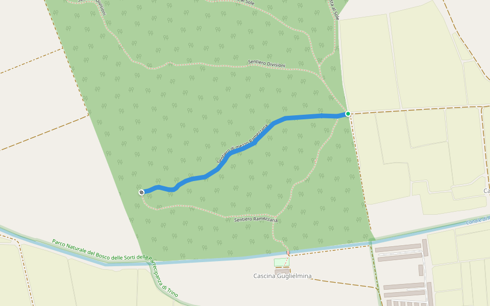 Sentiero di mezzo Ramezzana