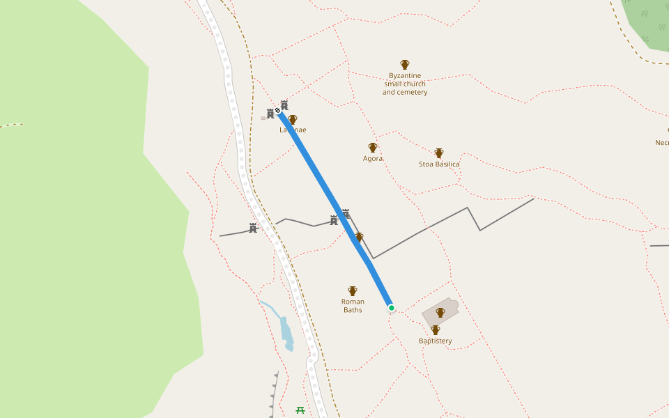 Colonnaded (Frontinus) Street