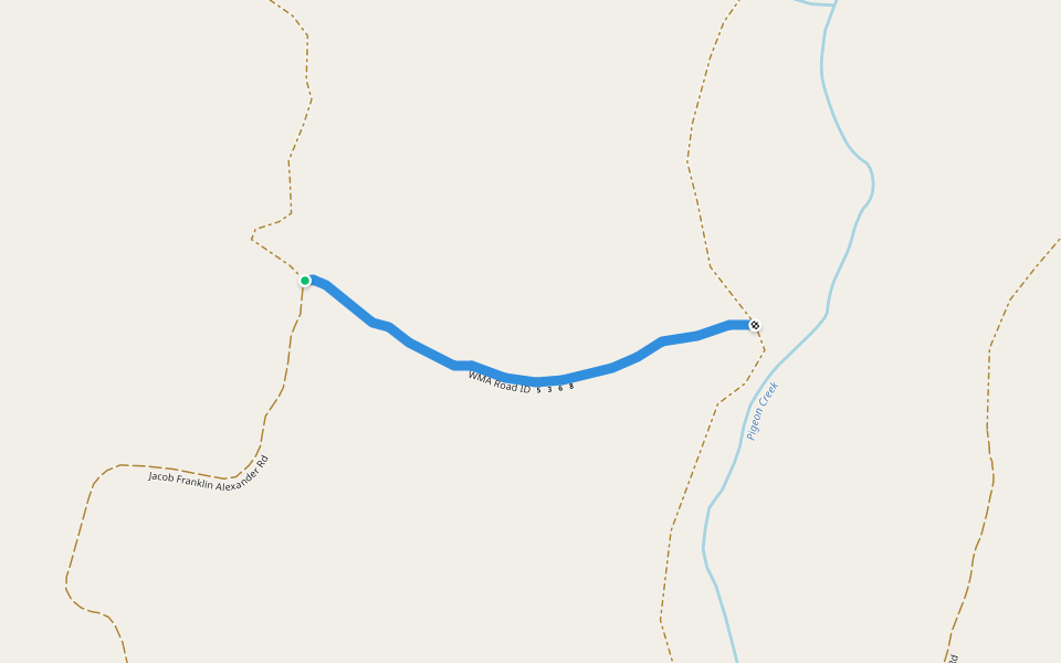 WMA Road ID	5368 walking route map in Manchester