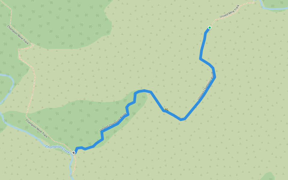 Untitled-Champion Route walking route map in Aniseed Valley